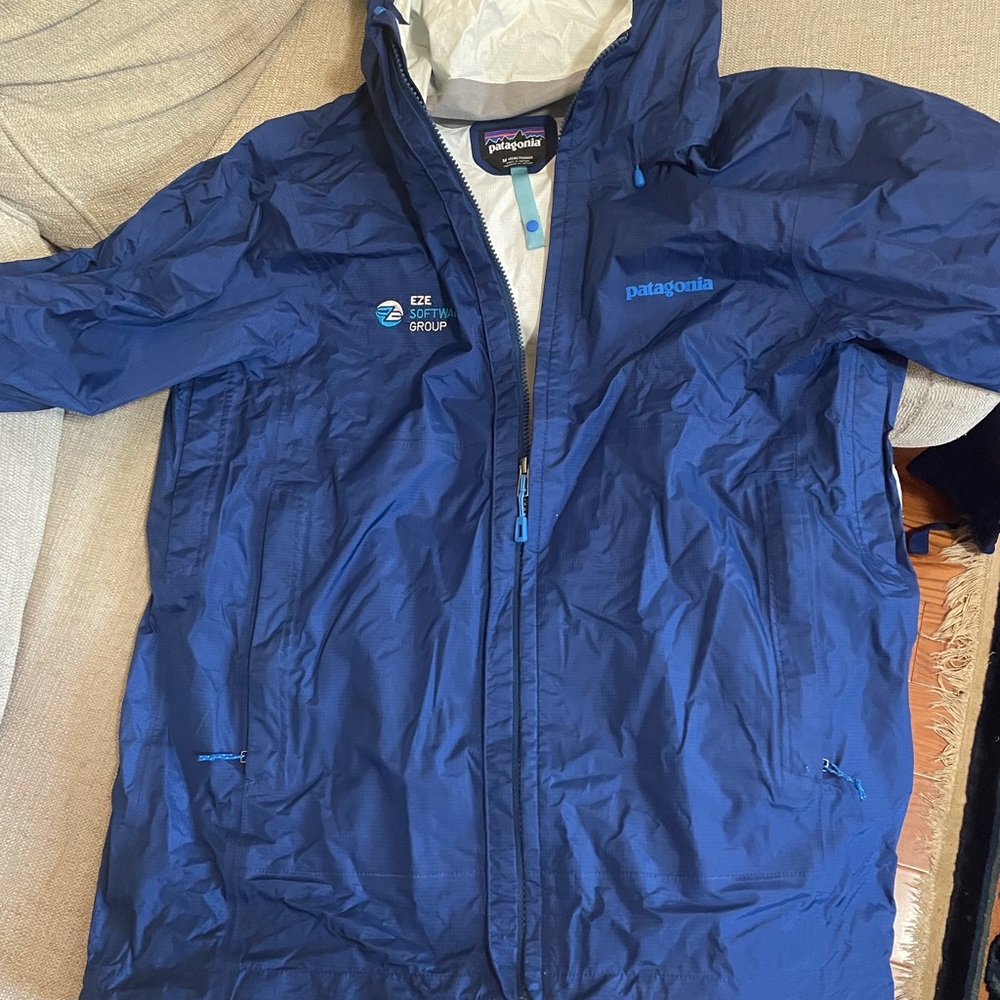Patagonia rain jacket medium size.